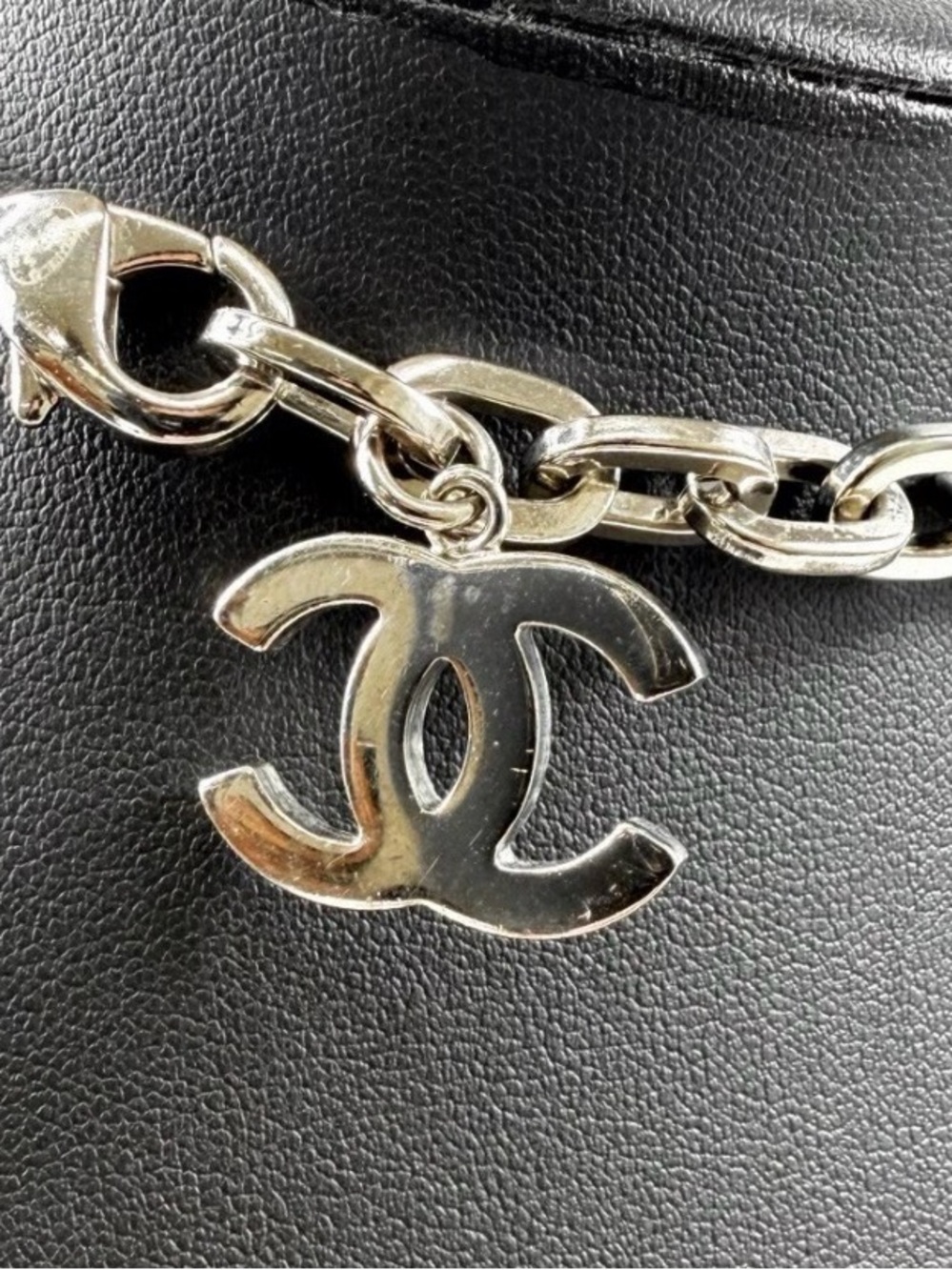CHANEL Archival Silver-Tone Crystal Byzantine Medallion Statement Necklace - Picture 7 of 12
